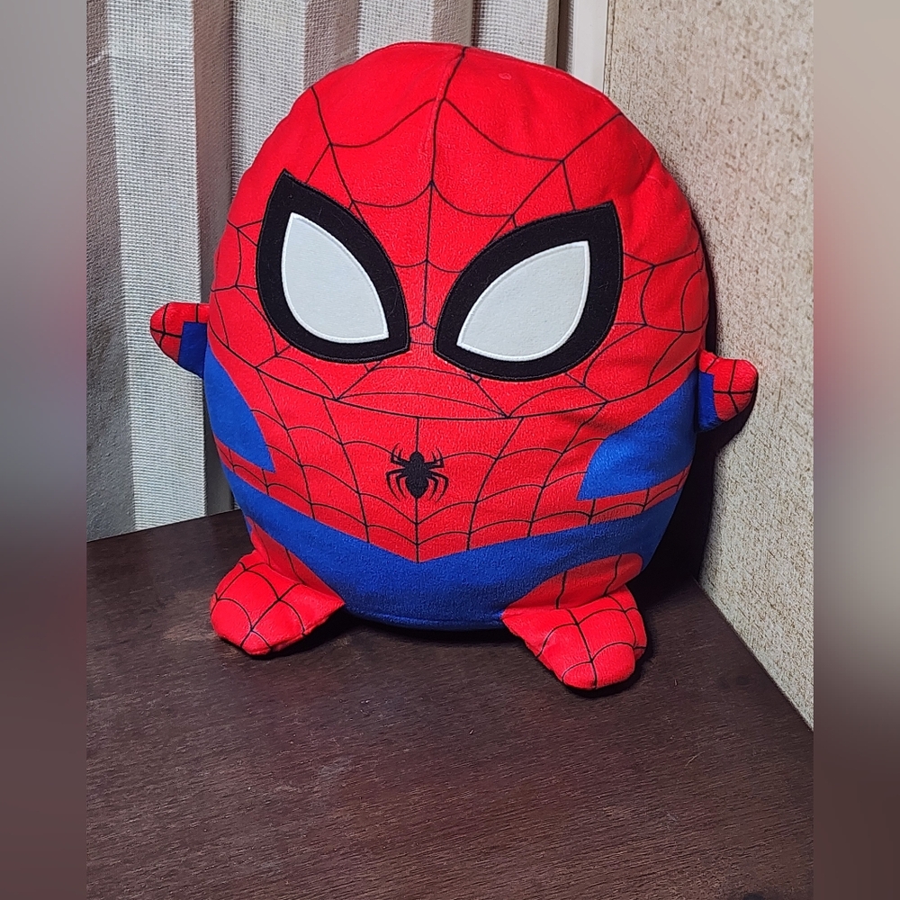 Red and Blue Spider-Man Plush Toy